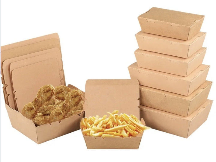 KRAFT MEAL BOX 500ML (200pcs/Box)-  Ecogate