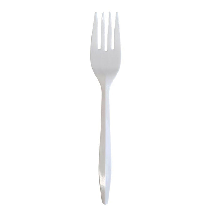 Forks - White - Medium  - B1001- Value +