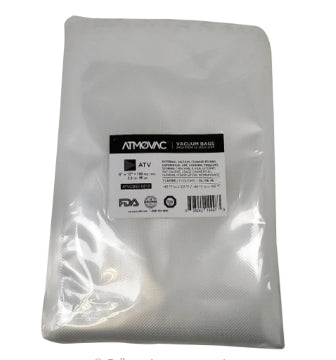 Atmovac - 8 x 12 - Channeled Vacuum Bags 03/22
