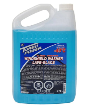 Turbo Power - Windshield Washer - Blue