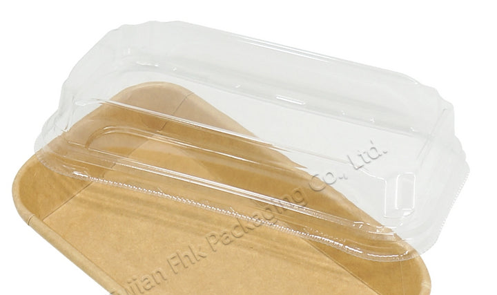 PET Lid For Kraft Paper Sushi Tray 1101 (800pcs/Box)