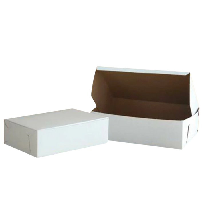 EB - White Cake Boxes - 8x5.5x3.5 (250pcs)
