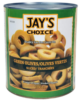 Jays Choice - Sliced - Green - Olives