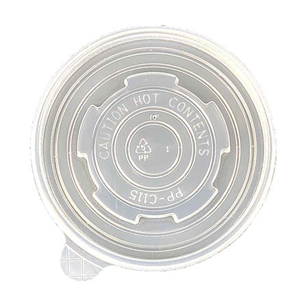 PP Lid for Paper Soup Container 8oz Ecogate (500pcs)