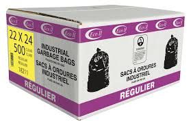 Garbage Bags 22X24 Regular -Black