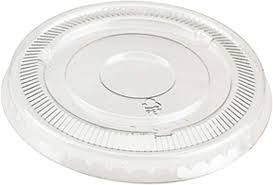 Flat Lids for Portion Cup 3.25oz-4oz - Value+ PC400L - 74mm (2,500pcs)