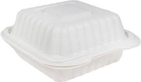 MFPP Clamshell Container - 6x6x3 Eco Craze