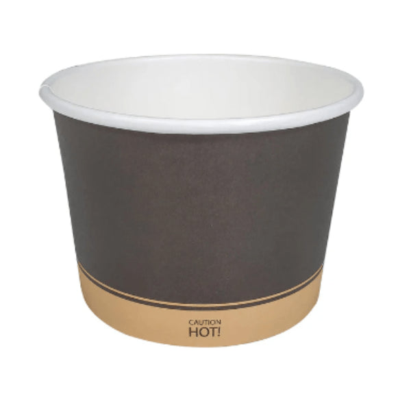 Paper Soup Container 16oz – Printed – Ecogate (500pcs)