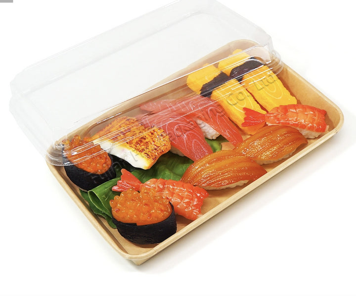 Kraft Paper Sushi Tray 1101 (800pcs/Box)