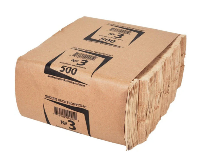 Paper Bags - Brown - #3