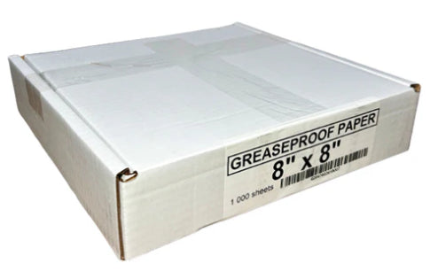Grease Proof Paper - 8x8