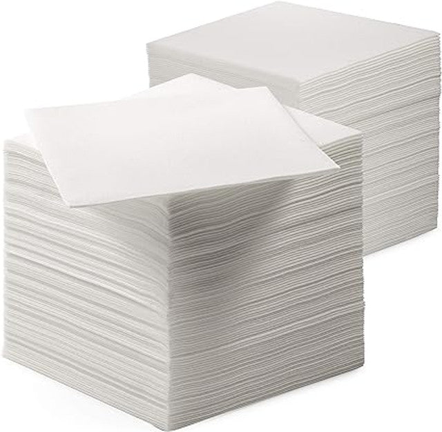 Cocktail Napkins  1 Ply1/4 Fold - White