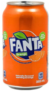 Fanta - Orange - Cans