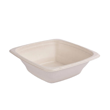 Bagasse Square Bowl - 500 PCS in a Box