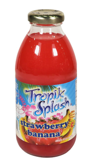 Tropik Splash - Juice - Strawberry Banana Nectar - Bottles