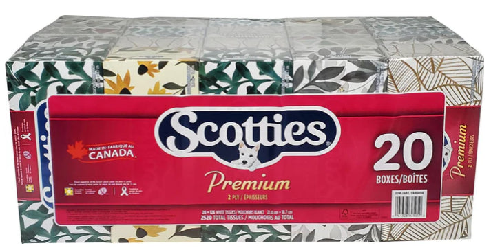 Scotties - Premium 2 Ply Facial Tissue