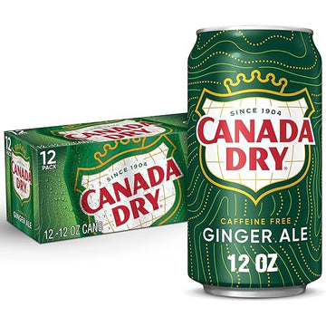 Canada Dry-Ginger Ale - Coke - Original - Cans