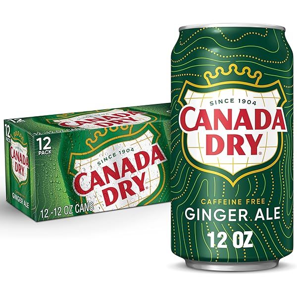 Canada Dry-Ginger Ale - Coke - Original - Cans