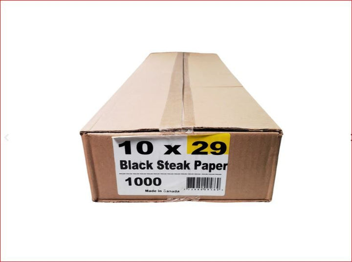 Steak Paper - Black - 10x29 (1,000pcs)