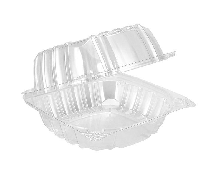 Clear plastic container 6x6x3