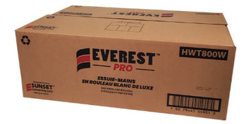 Everest Pro - White Paper Hand Towel - 800 - HWT800W