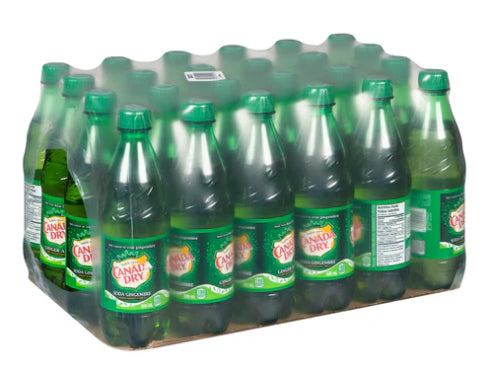 CANADA DRY - GINGER ALE PET 24x500 ML