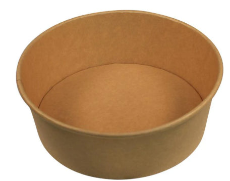 Kraft Paper Bowl 43oz (1300ml) Eco-Craze