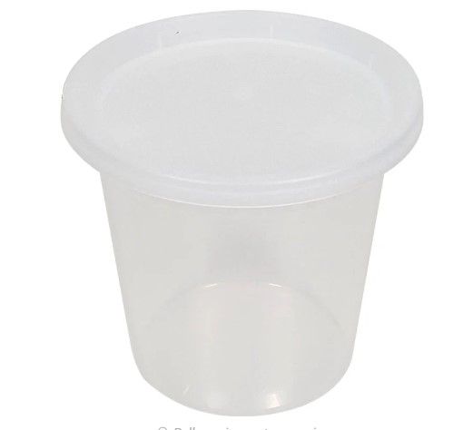 Plastic Deli Round Container 24oz Combo -Ecogate (240pcs)