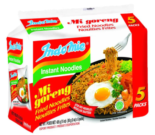 Indomie - Mi Goreng - Instant Noodles - 5 pack