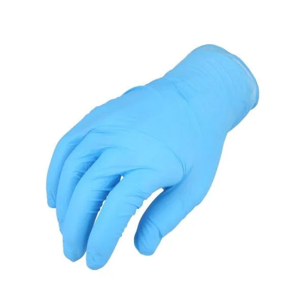 Nitrile Gloves-Blue - 6mil- Medium