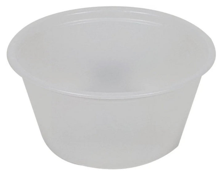 Plastic Portion Cup- Clear 4oz