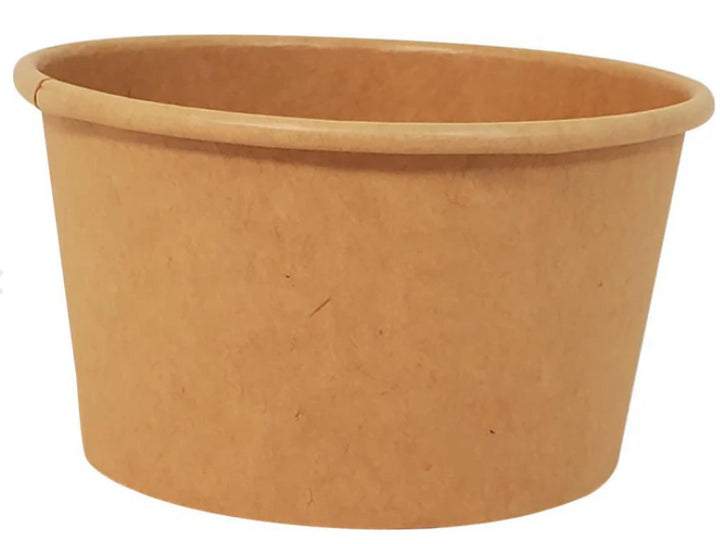 Paper Soup Bowl 16oz - Kraft- Eco-Craze