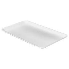 Foam Meat Tray - White - #16S