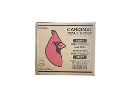 Cardinal Tissue - Dispenser Napkins - Interfold - Kraft