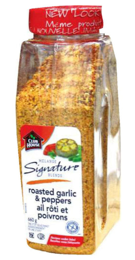 Club House - Roasted Garlic & Peppers