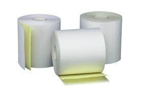 Thermal Rolls 3 x 3 2 Ply Yellow/White - Bond Paper- A02-21030 - 50