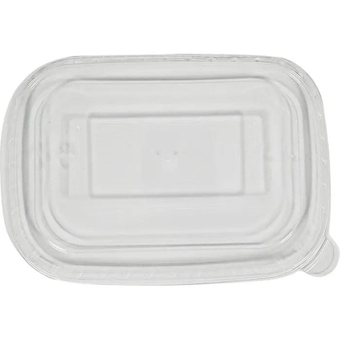 Plastic Rectangular Lid - fits 500/750/1000ml Paper Container - SRL-500P