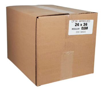 Indigo - Food Grade Bag 26x36 Clear Regular