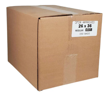 Indigo - Food Grade Bag 26x36 Clear Regular