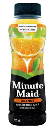 Minute Maid - Juice - Orange - PET-12x355ml
