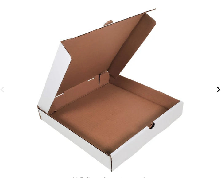 Pizza Box 8″x8″x2″ (PZ10), 50 Pcs Ecogate