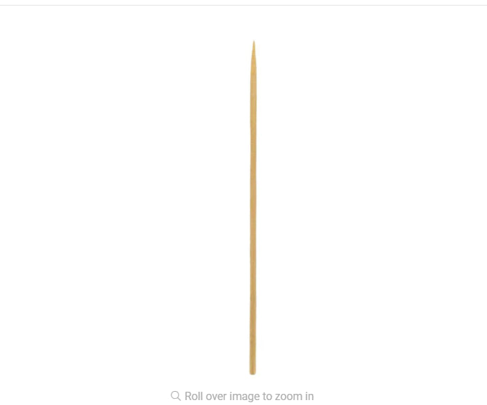 Bamboo Skewer - 4mm X 8 -Eco-Craze - BST4020
