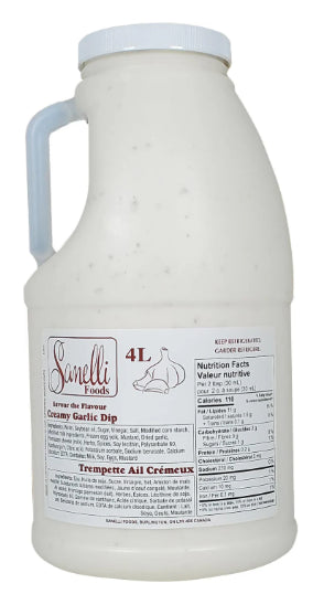 Sanelli - Creamy Garlic - 4 Lt Jug