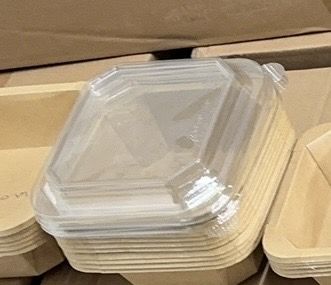 OCTAGONAL PET LID 300ML (300pcs/Box)