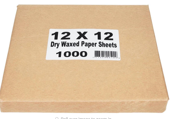 Wax Paper - Dry - 12x12