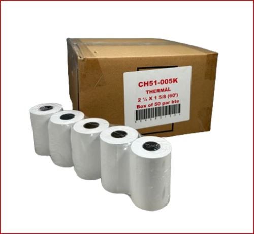 Debit Machine Rolls-Thermal 3X3 - Debit Machine Rolls-Thermal