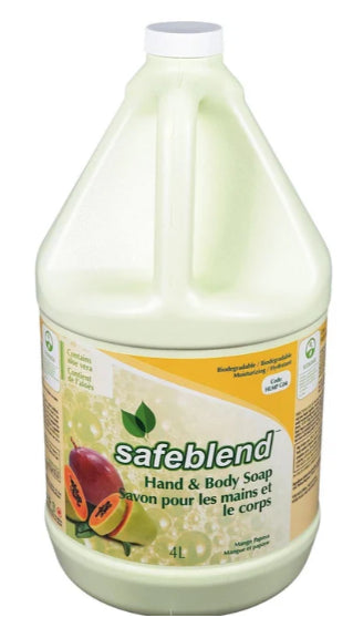 Safeblend - Hand And Body Soap - Mango Papaya